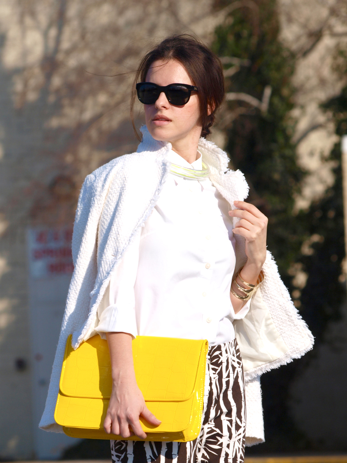 bittersweet colours, DIY, Marc by Marc Jacobs, Michael Kors, Ralph Lauren, the shirt, vintage, yellow, DIY necklace, street style, 