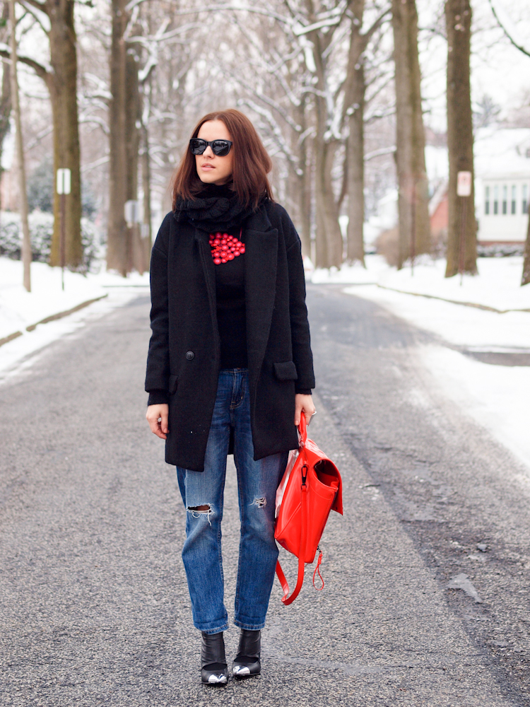 street style, winter trends, boyfriend jeans, 3.1 phillip lim bag, 