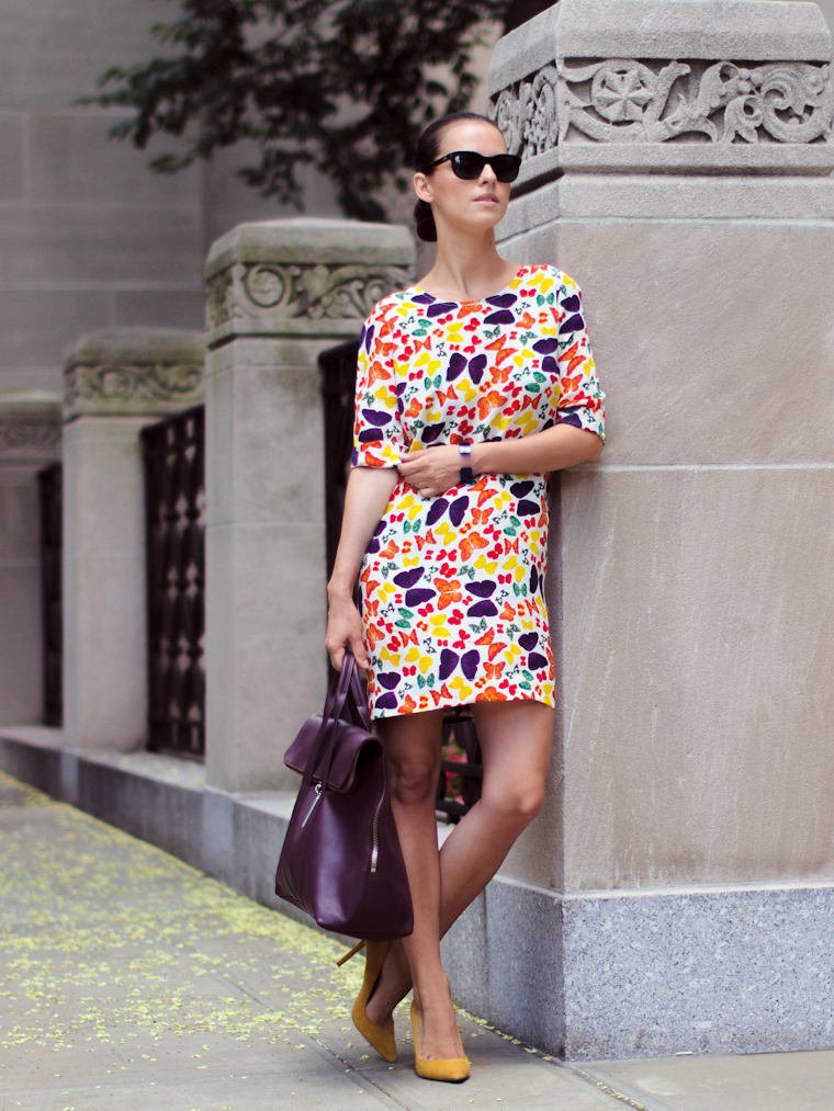 3.1 Phillip Lim, bittersweet colours, cooee jewelry, New York, nieves lavi, Printed dress, Shoemint, street style, Summer 2013 trends, COLORS, prints, 