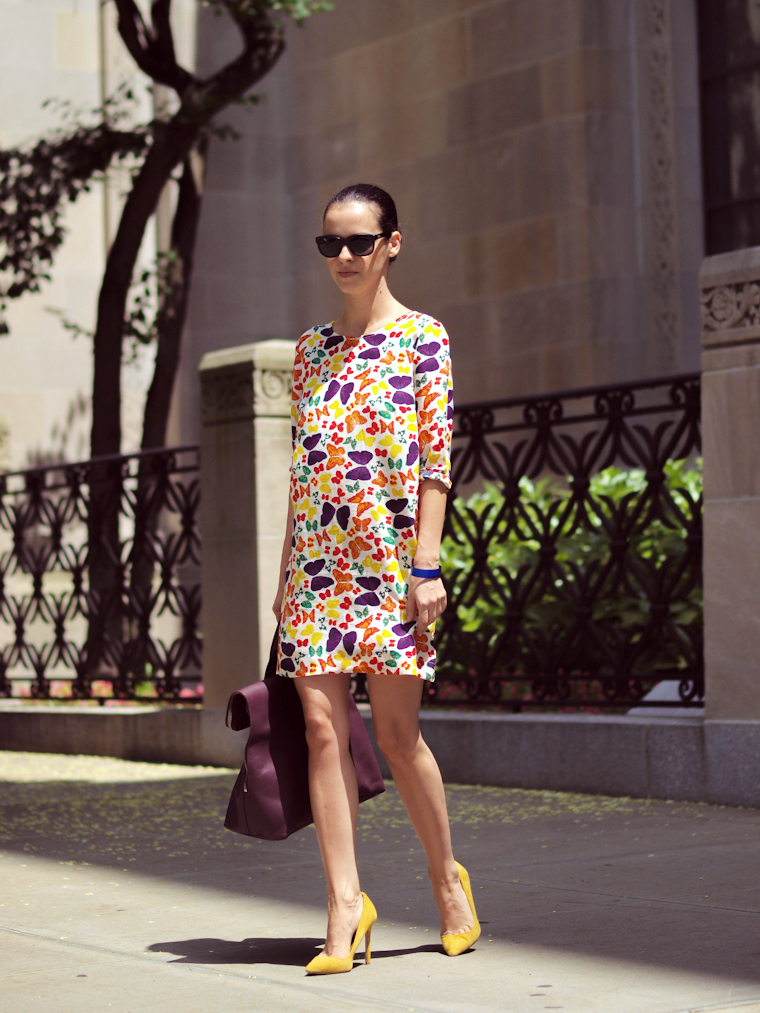 3.1 Phillip Lim, bittersweet colours, cooee jewelry, New York, nieves lavi, Printed dress, Shoemint, street style, Summer 2013 trends, COLORS, prints, 